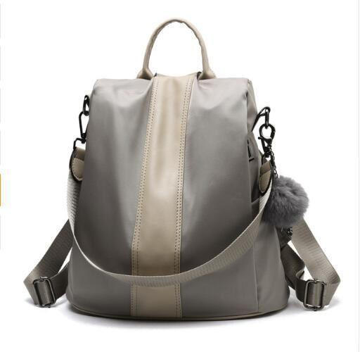 Skanto | Anti-Diebstahl Lederrucksack für Damen