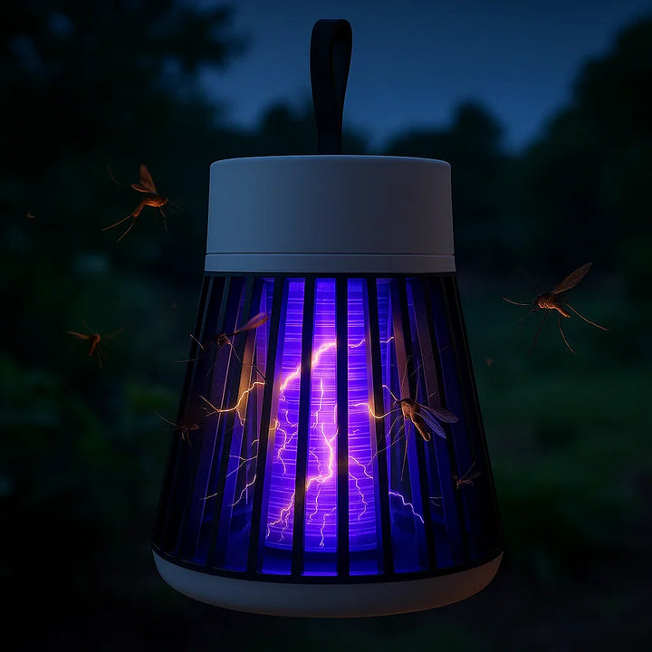 Skanto | Mücken- und Schädlingskillerlampe – 2er-Pack, UV-Licht-Insektenfalle für den Innen- und Außenbereich, effektive Schädlingsbekämpfungslösung