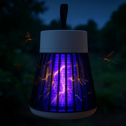 Skanto | Mücken- und Schädlingskillerlampe – 2er-Pack, UV-Licht-Insektenfalle für den Innen- und Außenbereich, effektive Schädlingsbekämpfungslösung
