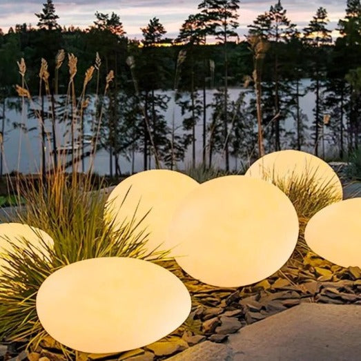 Skanto | Atmosphärische kabellose Gartenlampe - LumaStone