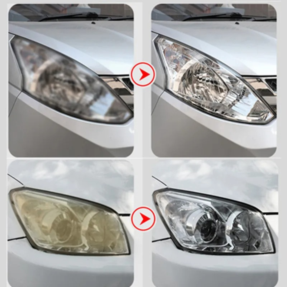Skanto | Scheinwerfer-Restaurations-Kit | ClearVision | Auto-Scheinwerfer-Reparatur- und Poliersystem