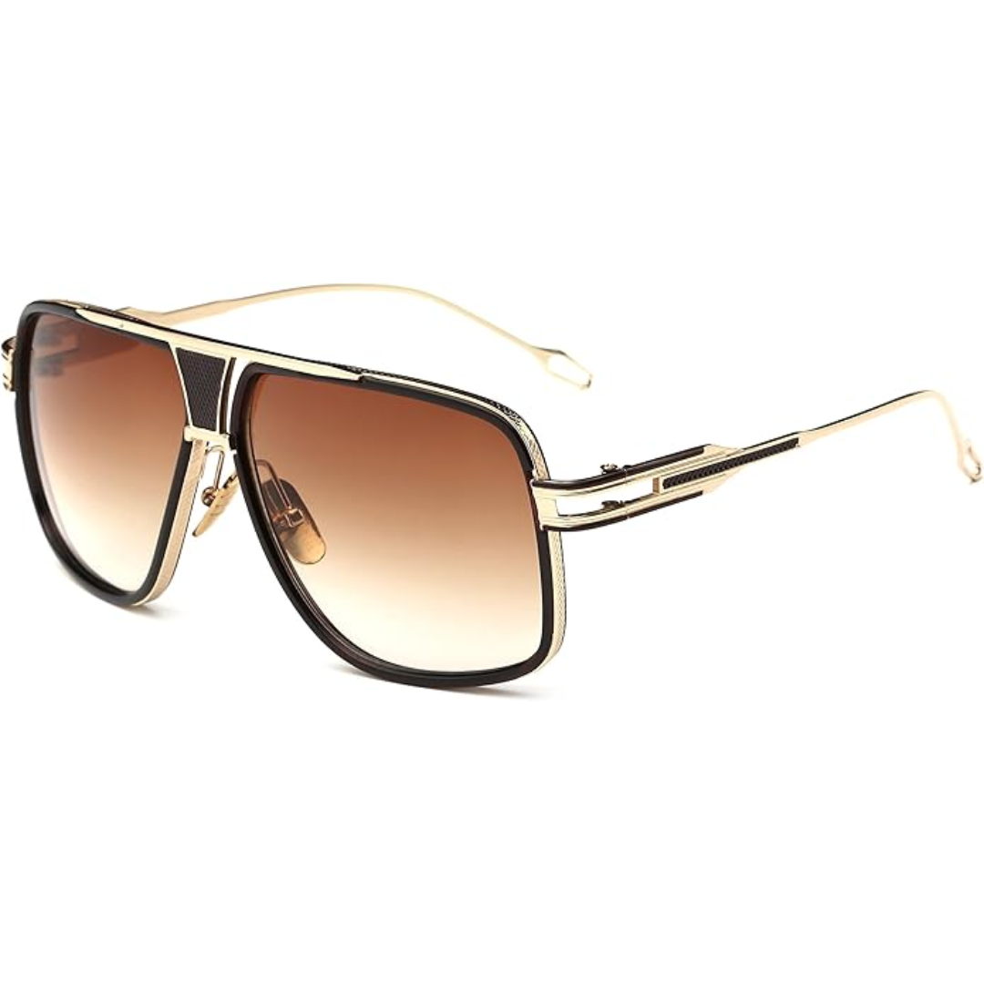 Skanto | Herren-Pilotenbrille mit Metallrahmen und UV-Schutz