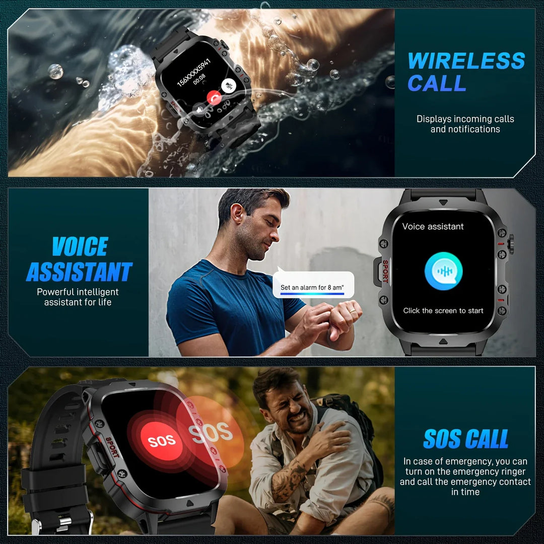 Skanto | Unzerstörbare Smartwatch für Fitness-Tracking