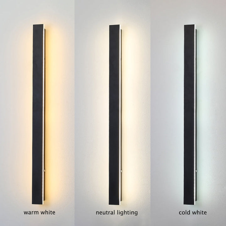Skanto | Wasserdichte LED-Außenwandleuchte – Modernes minimalistisches Design