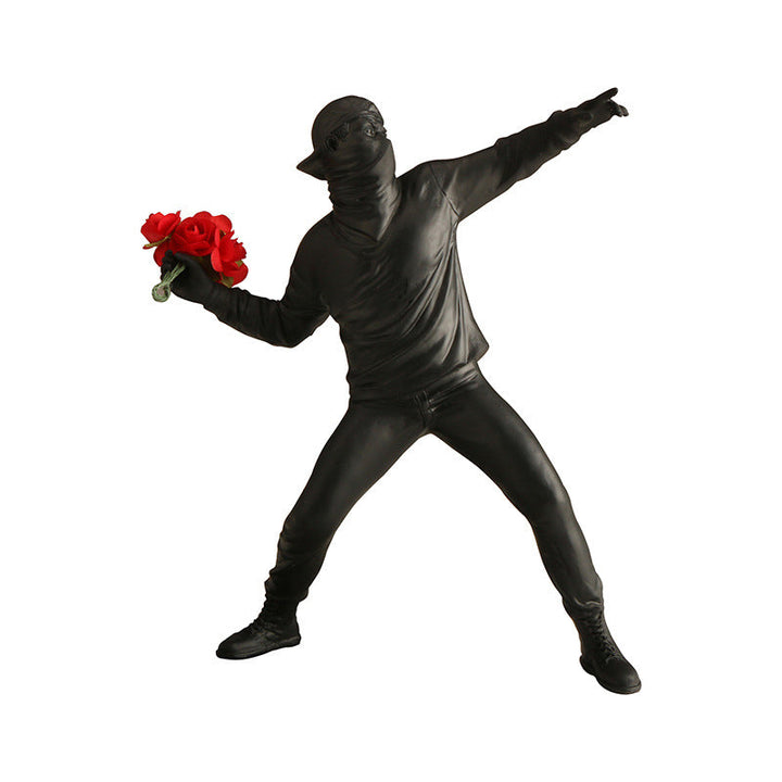 Skanto | Banksy Blumenrebell Ornament