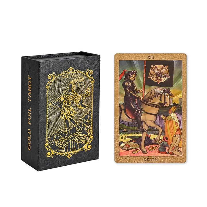 Entdecken Sie die mystische Welt des Tarot Goldfolien-Tarots