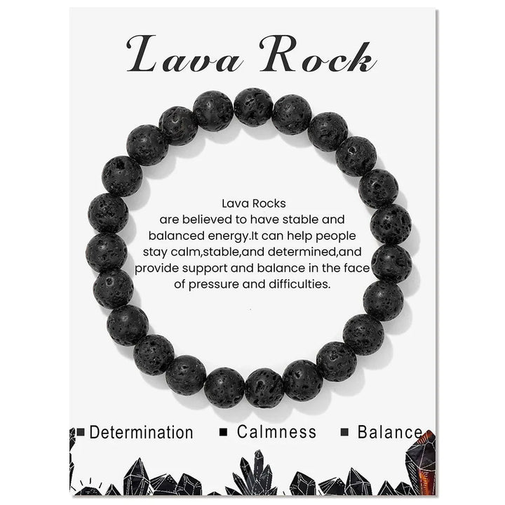 Skanto | Natürliches Kristall-Heilenergie-Armband - Aria