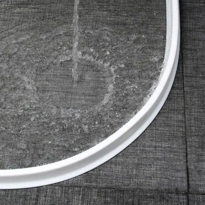 Skanto | FlexiSeal Duschdichtung — Nie wieder nasse Böden & Badfrust, bleiben Sie trocken – völlig stressfreie Installation!