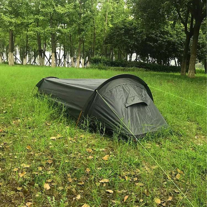 Skanto | Ultraleichtes Ein-Personen-Campingzelt | Wasserdicht, winddicht & ideal für Wanderer und Rucksacktouristen