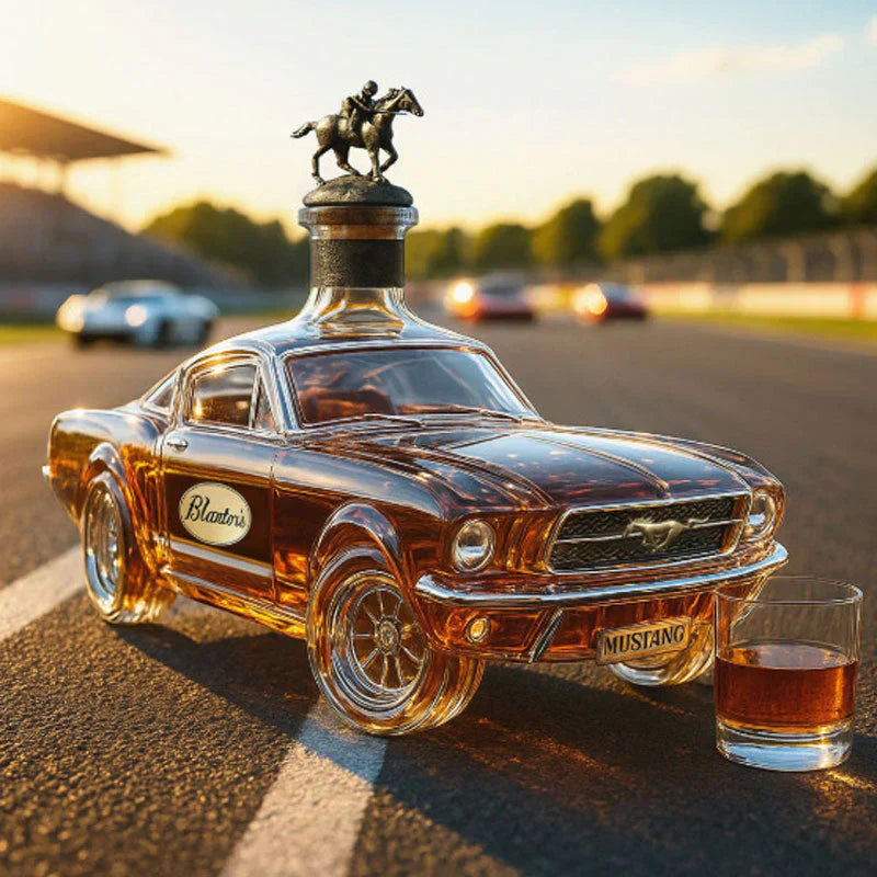 Skanto | OutlawFlask | Limited Edition Bronco Whiskey Flasche