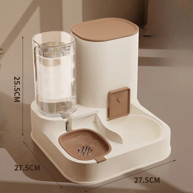 Skanto | BRETZEESMART Pet Feeder – Automatischer Futter- und Wasserspender für Haustiere