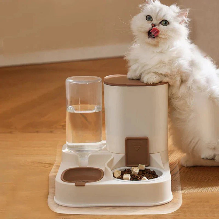 Skanto | BRETZEESMART Pet Feeder – Automatischer Futter- und Wasserspender für Haustiere