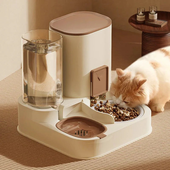 Skanto | BRETZEESMART Pet Feeder – Automatischer Futter- und Wasserspender für Haustiere