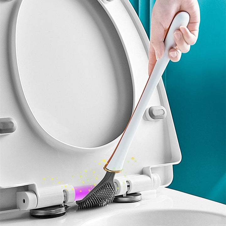 Skanto | Moderne flexible Silikon-Toilettenbürste für Zuhause