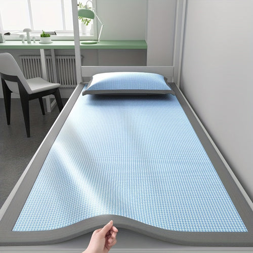 Skanto | AeroCool Kühlender Matratzenschoner – Atmungsaktiver Eisseiden-Bettbezug für Hitzeschläfer