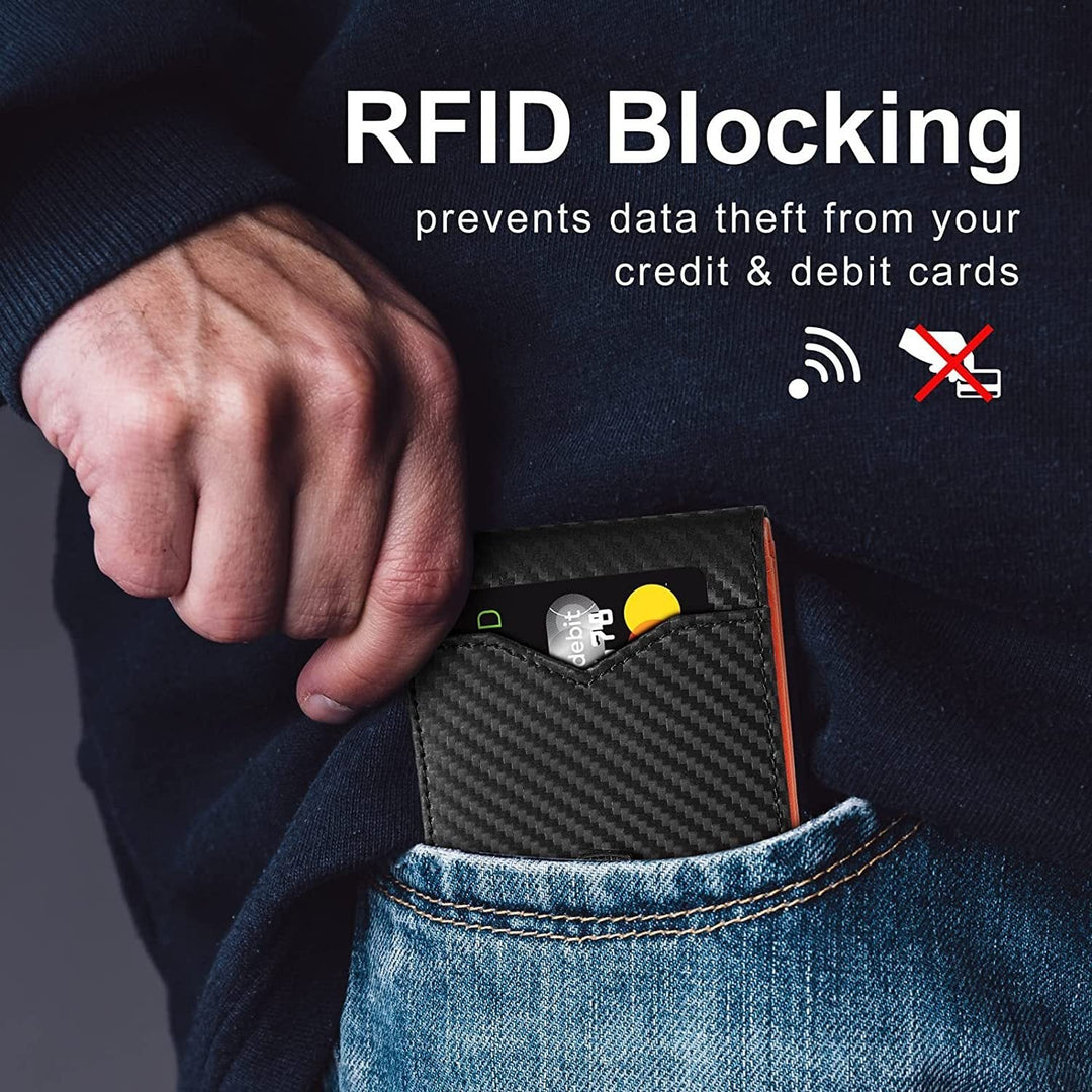 Skanto | Herren Slim Wallet mit RFID-Schutz