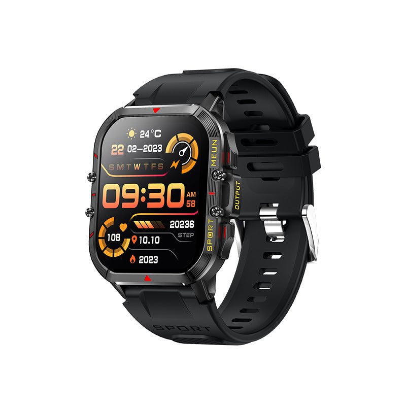 Skanto | Blutzucker Blutdruck Blutsauerstoff Schlafmonitor Wasserdichte Smartwatch