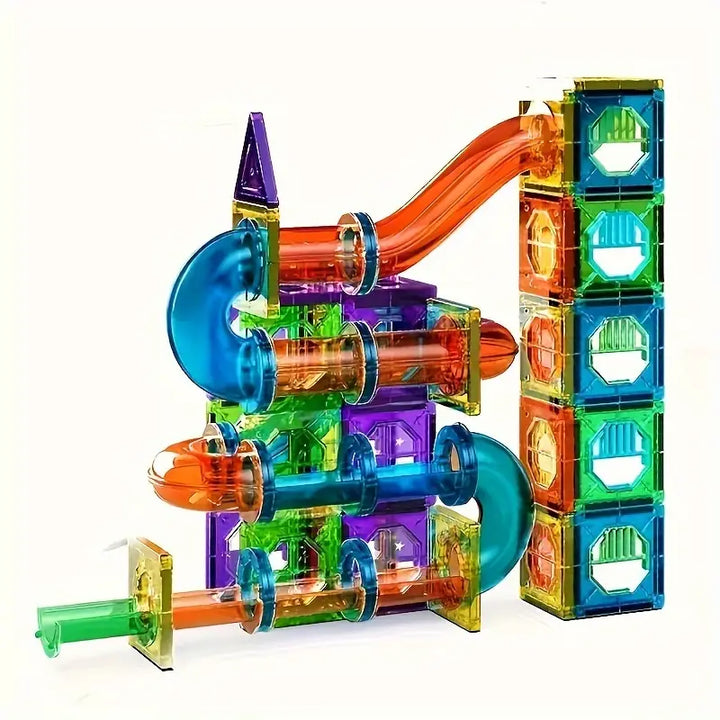 Skanto | DreamBuild Set – Magnetische Bausteine für kreative Schlösser und fantasievolles Spiel