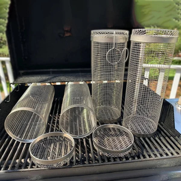 Skanto Skanto | Grill Spin – Rollender Grillkorb (1+1 Gratis)