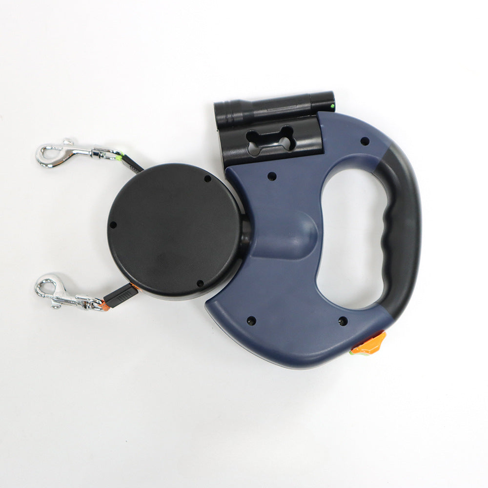 Skanto | PowerPup Duo-Leine — Endlich stressfreie Spaziergänge mit zwei Hunden in perfekter Harmonie