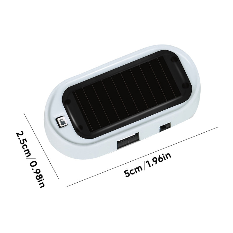 Skanto | Solar-LED-Blinklicht-Autoalarmsimulator
