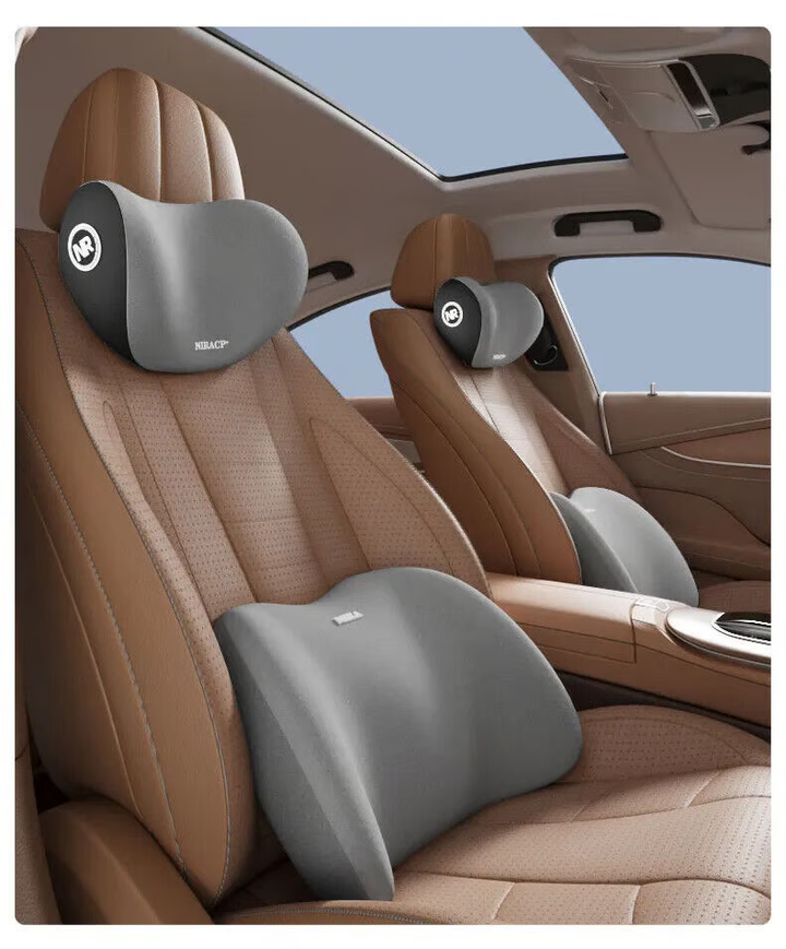 DriveEase – Luxuriöses Kissen-Set für optimalen Reisekomfort