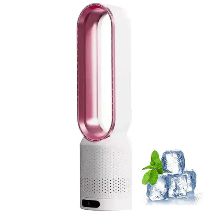 Tragbarer blattloser Ventilator mit Luftreinigung und Fernbedienung | Skanto