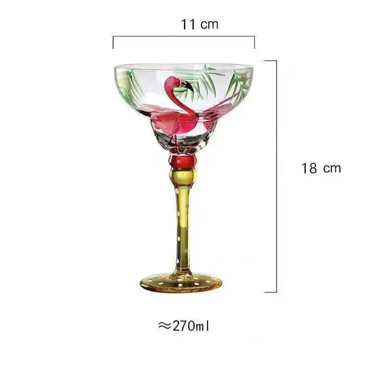 Skanto | Buntes Margarita Cocktailglas