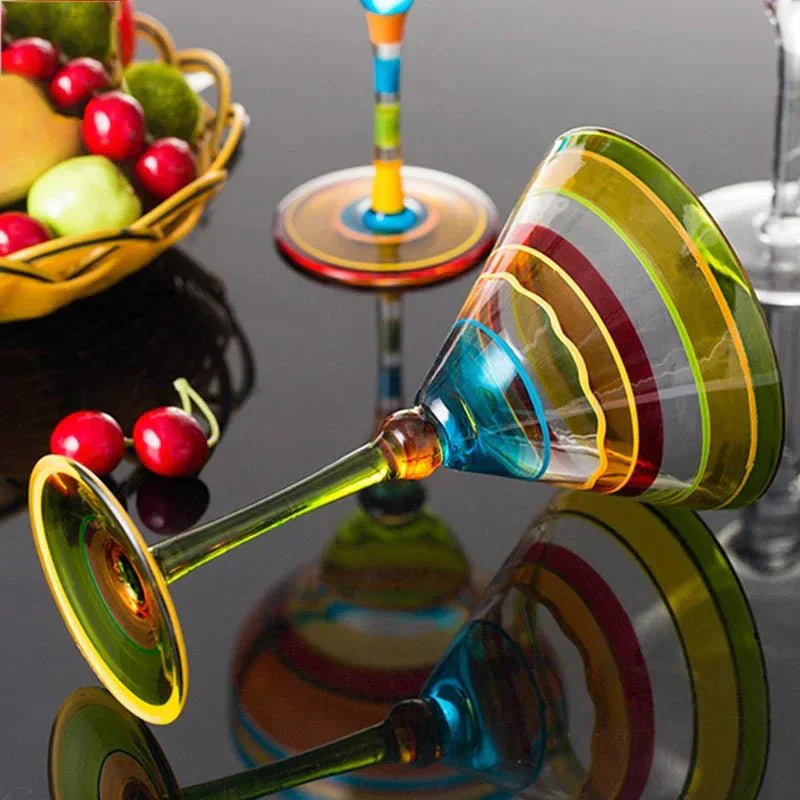 Skanto | Buntes Margarita Cocktailglas