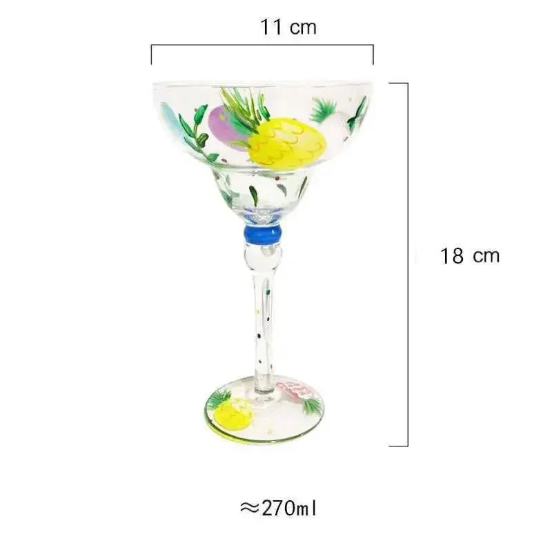 Skanto | Buntes Margarita Cocktailglas