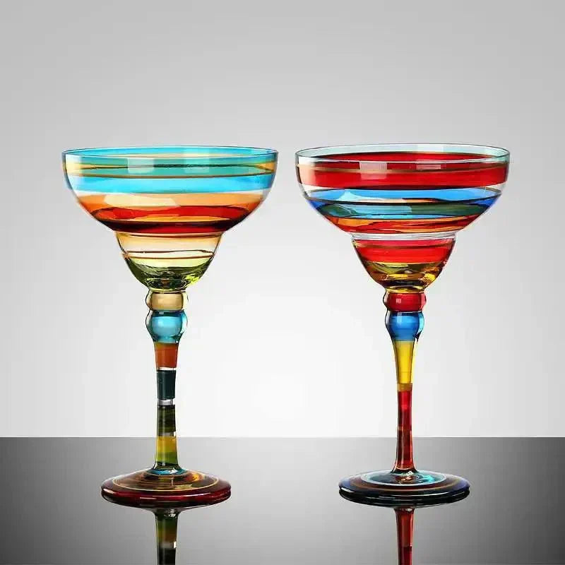 Skanto | Buntes Margarita Cocktailglas