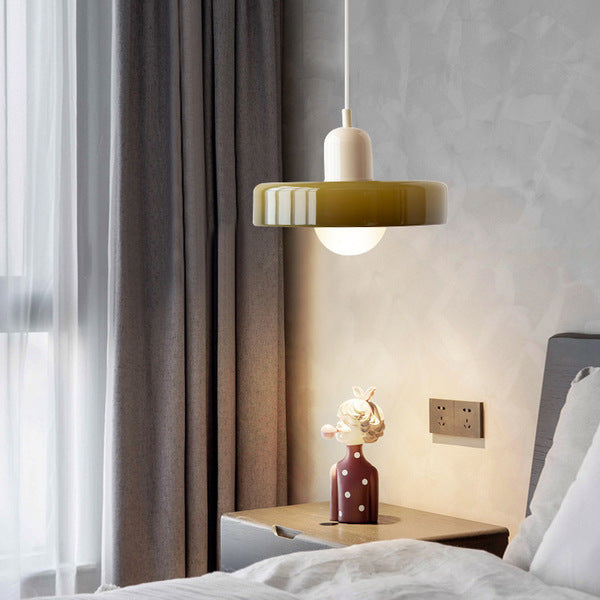 Skanto | Bunte Pendelleuchte im Bauhaus-Stil - StiloGlas