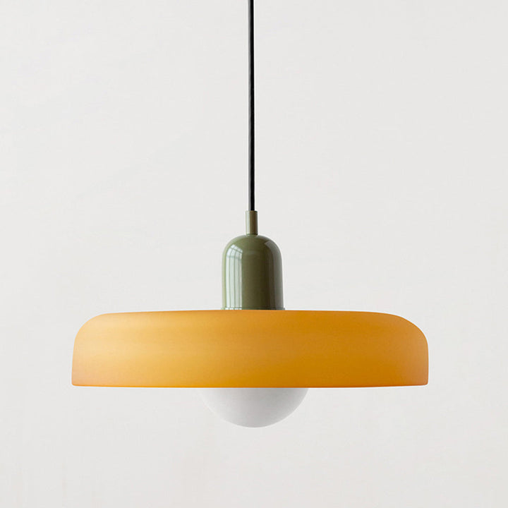 Skanto | Bunte Pendelleuchte im Bauhaus-Stil - StiloGlas