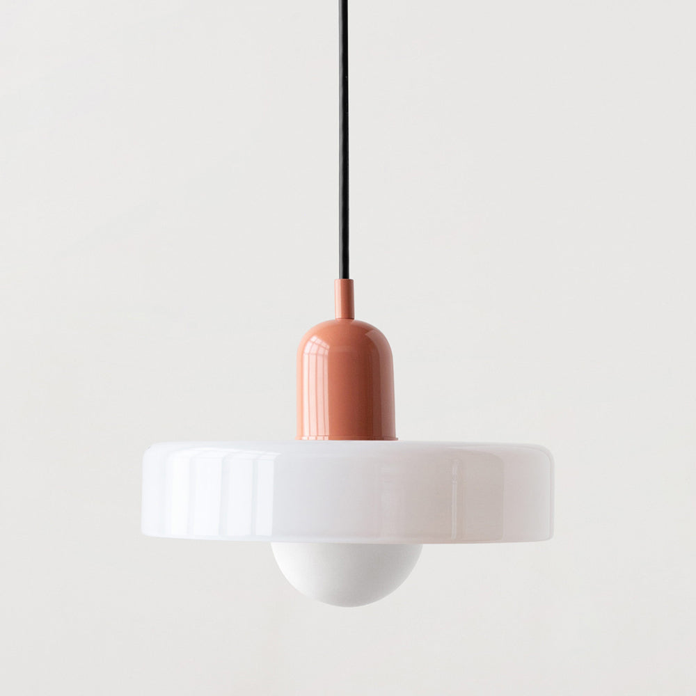 Skanto | Bunte Pendelleuchte im Bauhaus-Stil - StiloGlas