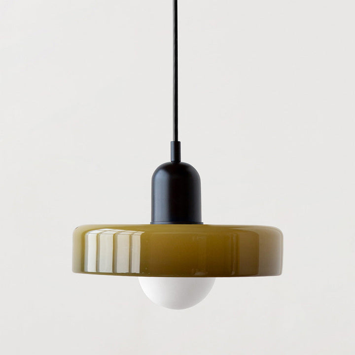 Skanto | Bunte Pendelleuchte im Bauhaus-Stil - StiloGlas