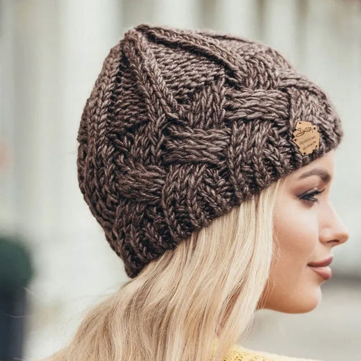 Skanto | Kuschelige Strickmütze – Weiche Wintermütze aus Wollmischung