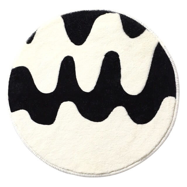 Skanto | Curvy Checker Mini-Tufting-Teppich