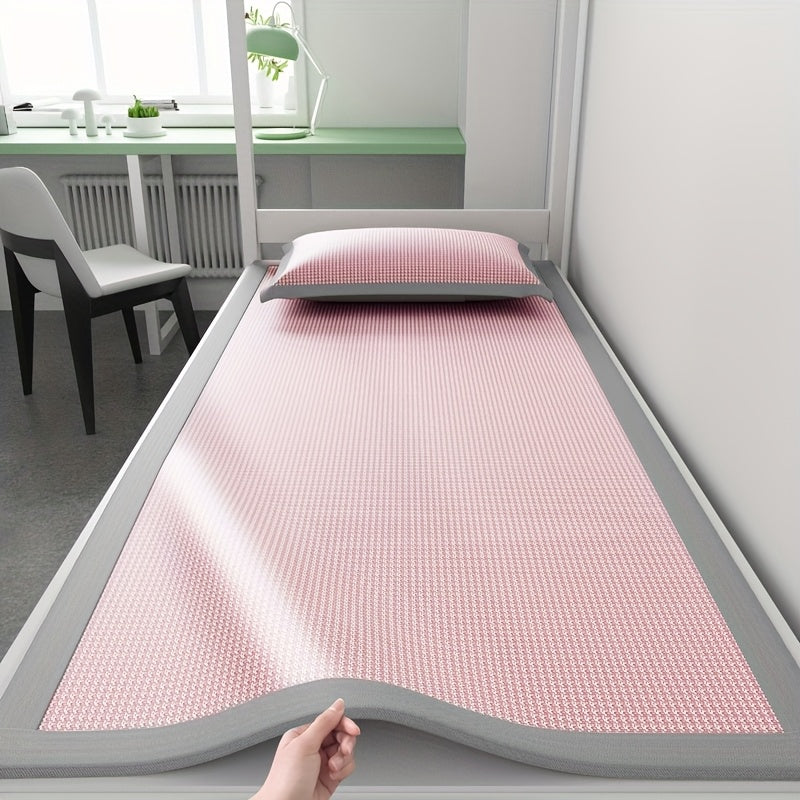 Skanto | AeroCool Kühlender Matratzenschoner – Atmungsaktiver Eisseiden-Bettbezug für Hitzeschläfer