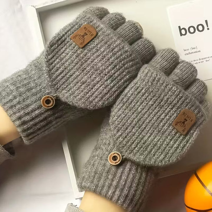 Skanto | Herren WinterPro Fingerlose Handschuhe – Dick, warm und bequem