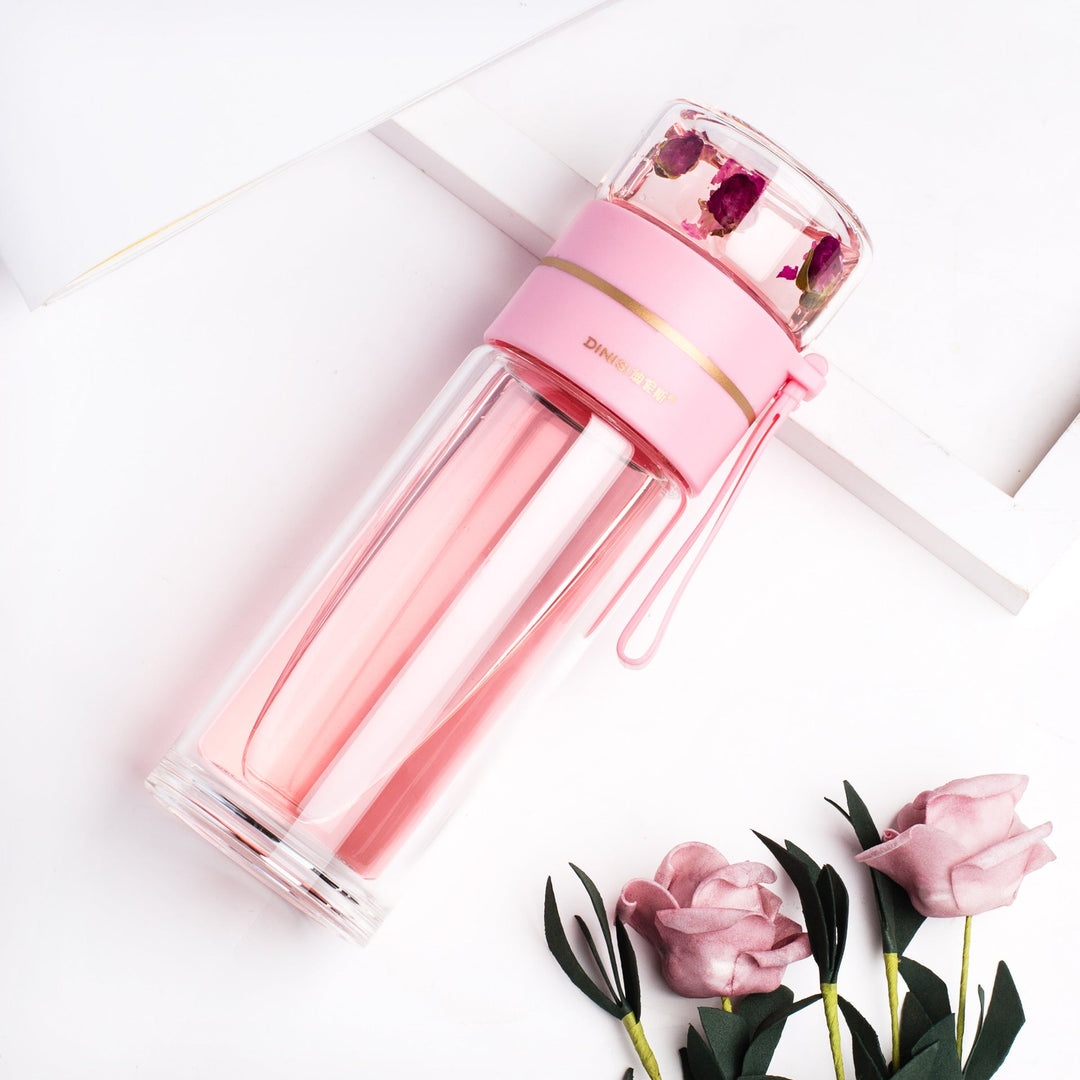 Skanto Infuser aus kristallklarem Glas
