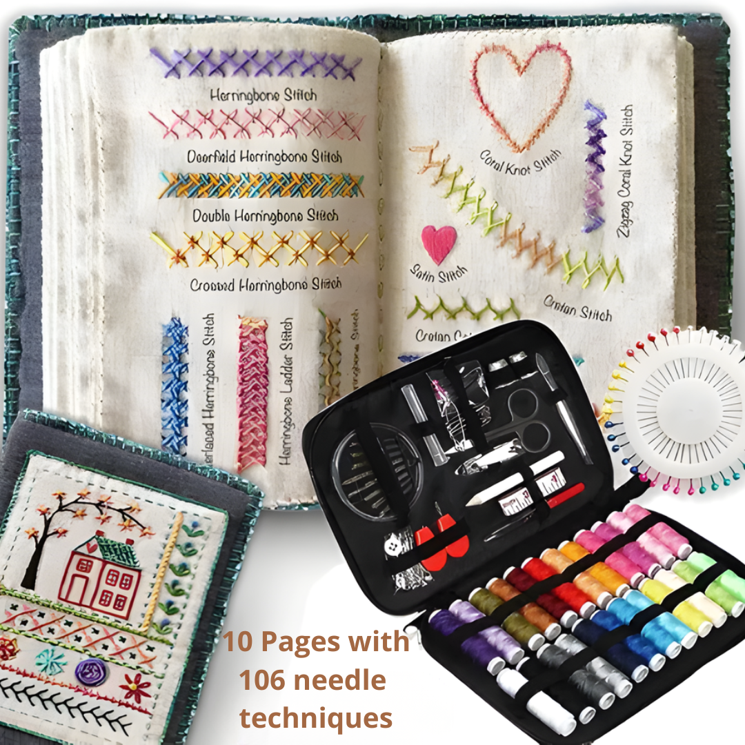 Skanto | ThreadZen – Einfache Schritt-für-Schritt-Stickerei für sofortige Ruhe und Kreativität