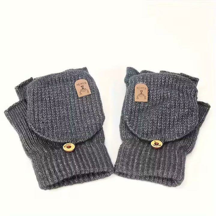 Skanto | Herren WinterPro Fingerlose Handschuhe – Dick, warm und bequem