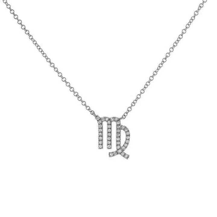 Skanto | Zierliche Diamant-Sternzeichen-Halskette