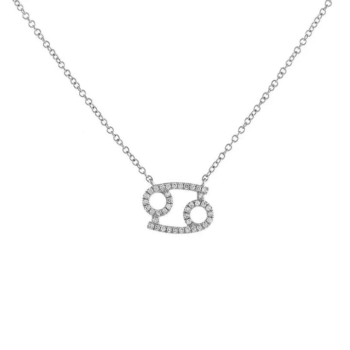 Skanto | Zierliche Diamant-Sternzeichen-Halskette