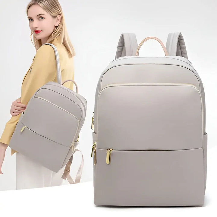 Skanto | Damenrucksack LivaSmart Urban | Wasserdicht & Leicht | Für Laptop & Alltag | 28×12×38 cm