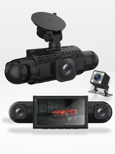 Skanto | 360°-Auto-Dashcam | DashGard Pro CX360 | Full HD Fahrrekorder mit Nachtsicht & Parkmonitor