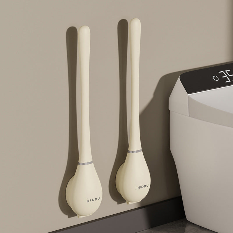 🔥 Moderne Flexible Silikon-Toilettenbürste