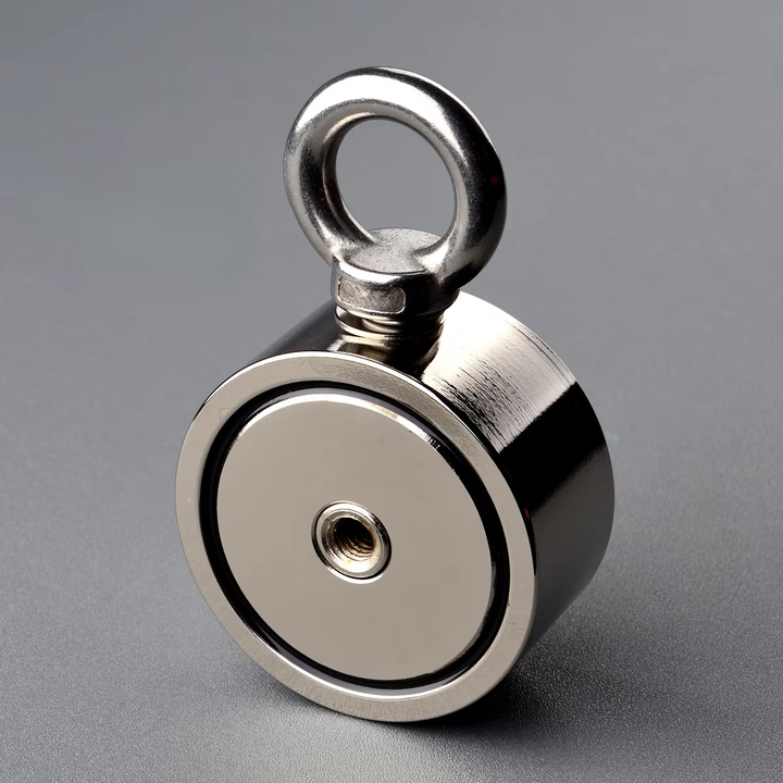 Skanto | Dualer Angelmagnet-Kit – N52 Neodym 80/120KG Kraft mit 10m Seil