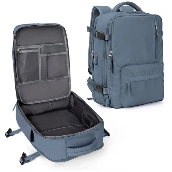 Skanto | Großer Damen-Reiserucksack – Wasserdichter Wanderrucksack | Diebstahlschutz