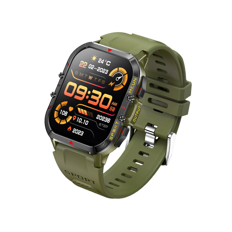 Skanto | Blutzucker Blutdruck Blutsauerstoff Schlafmonitor Wasserdichte Smartwatch
